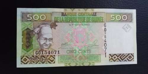 2006 Guinea 500 Francs