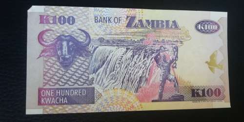 1992 Zambia 100 Kwacha