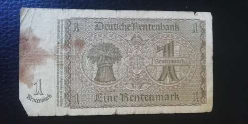 1937 Germany 1 Mark