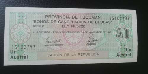 1991 Argentina 1 Austral