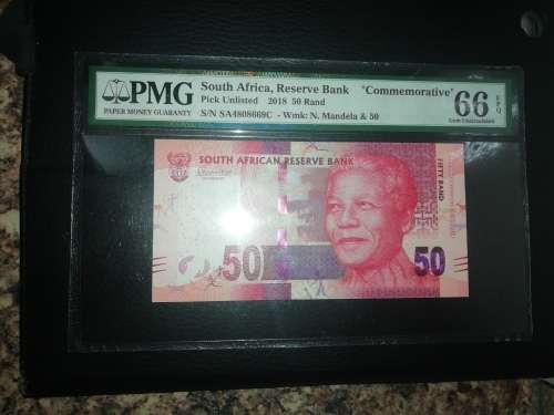 2018 Nelson Mandela Centenary Banknote Set - Graded PMG