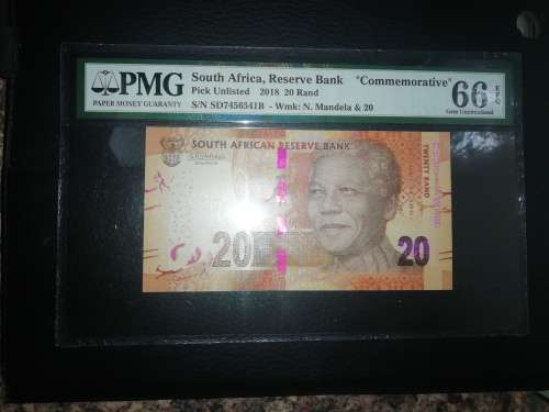 2018 Nelson Mandela Centenary Banknote Set - Graded PMG