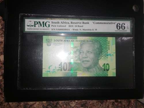 2018 Nelson Mandela Centenary Banknote Set - Graded PMG