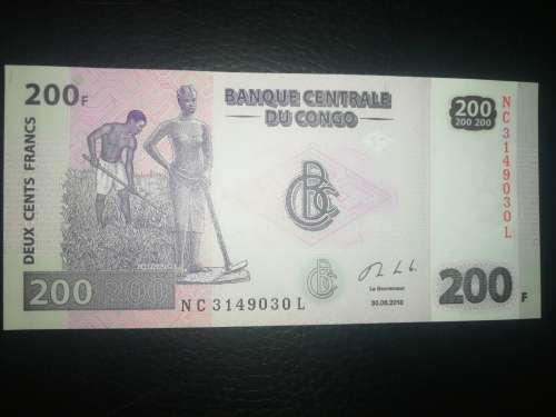 2013 Congo Uncirculated