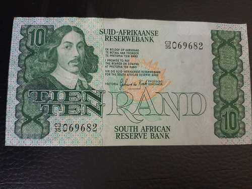 1981 R10 Gerhard de Kock ***SCARCE***