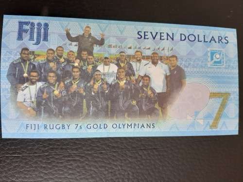 Fiji Rugby 7's Commemorative Uncirculated
