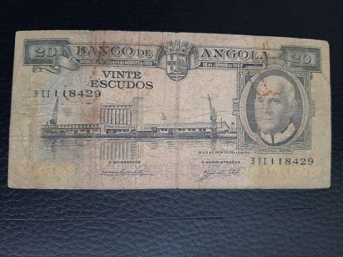 1962 Angola Circulated