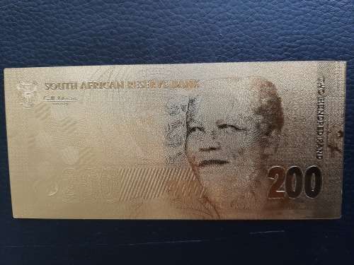 Gold Banknote Leopard