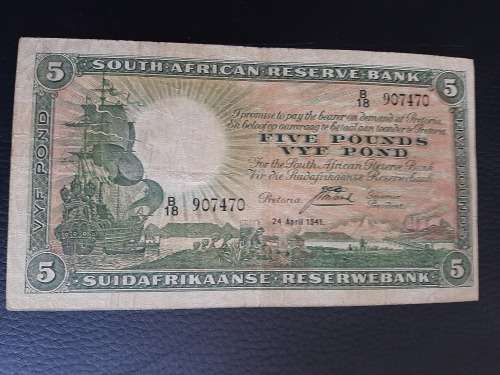 1941 5 Pounds J Postmus #907470