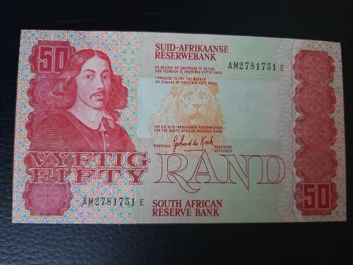 1984 R50 Gerhard de Kock Uncirculated #2781731