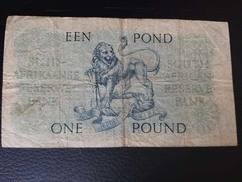 1951 One Pound M H de Kock #972143