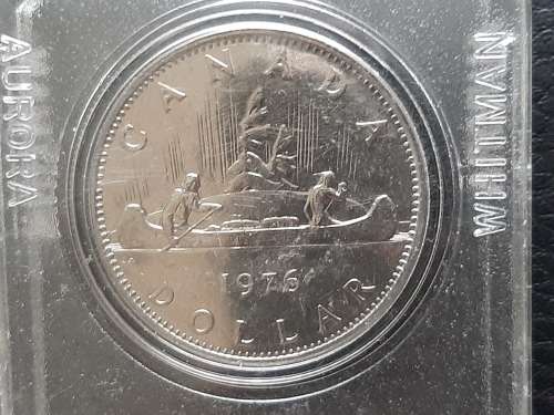 1976 Canada Uncirculated Coin set in Holder