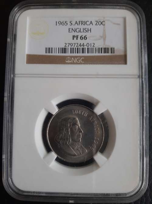 1965 20 Cent PF 66 NGC
