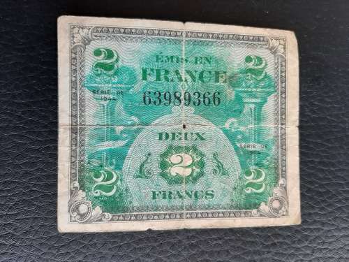 World War 2 Allied Forces Currency: France