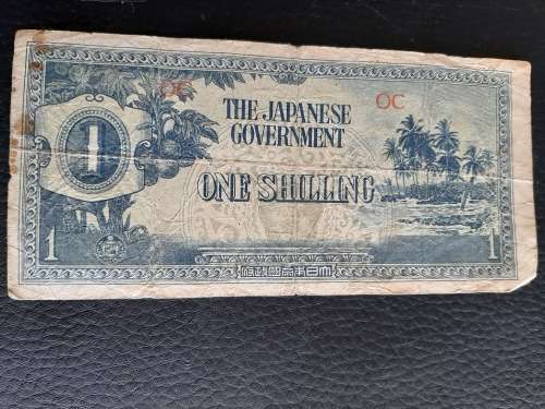 World War 2 Japanese Invasion Currency