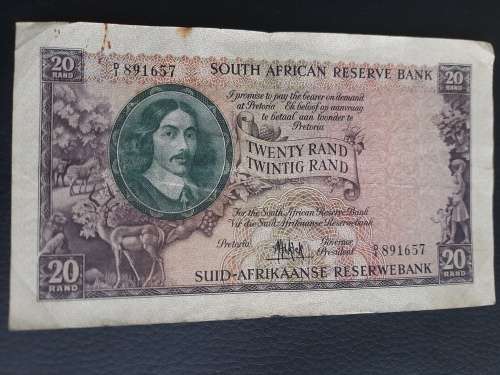 1961 R20 Signed by M H de Kock
