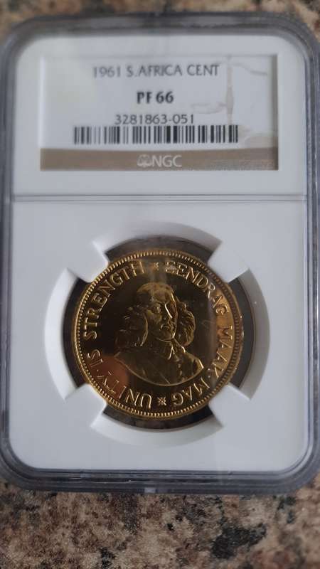 1961 One Cent PF 66 - NGC