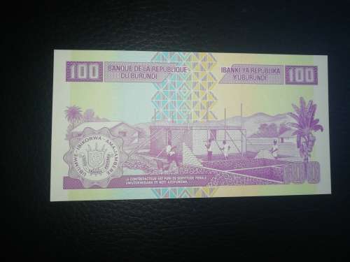 2011 Burundi 100 Francs