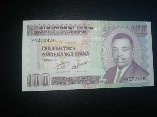 2011 Burundi 100 Francs