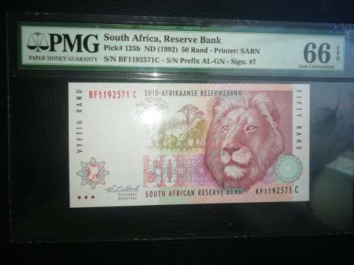 1992 Chris L Stals R50 PMG 66
