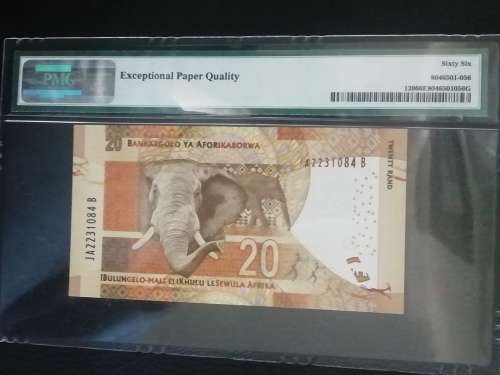 2013 R20 Lesetja Kganyago PMG 66 EPQ