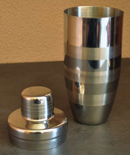 Stainless steel cocktail set (Jug, mixer and ice bucket)