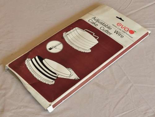 Eva Home Line International Adjustable Wire Cake Cutter in original packaging