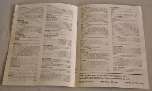 BUSS Nurseries/Kwekerye 1969 Catalogue by Peter Frankenfeld