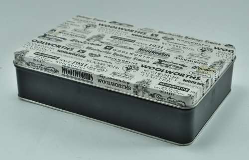 Collectible Contemporary Woolworths Through the Ages Tin