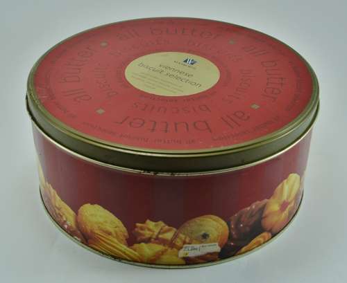 Vintage Woolworths Viennese Biscuit Tin
