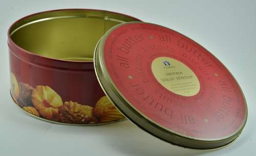 Vintage Woolworths Viennese Biscuit Tin