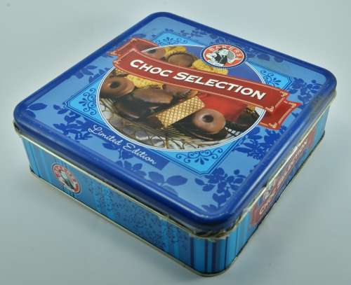 Collectible Bakers Choc Selection Biscuit Tin