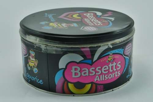 Collectible Bassetts Liquorice Allsorts Storage Tin