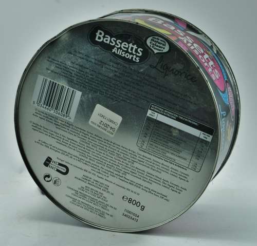 Collectible Bassetts Liquorice Allsorts Storage Tin
