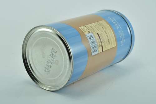 Collectible Delicious Biscuits Vanilla Flavoured Wafer Sticks Tin