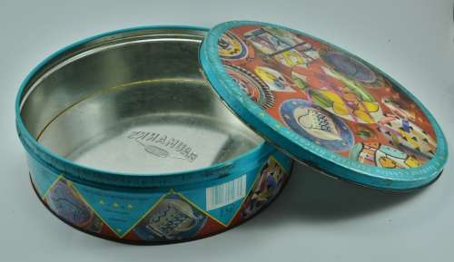 Collectible Baumann`s Biscuit Tin