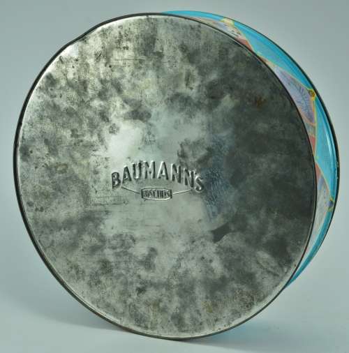 Collectible Baumann`s Biscuit Tin