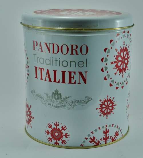 Collectible Pandoro Traditional Italian Christmas Cookie Tin