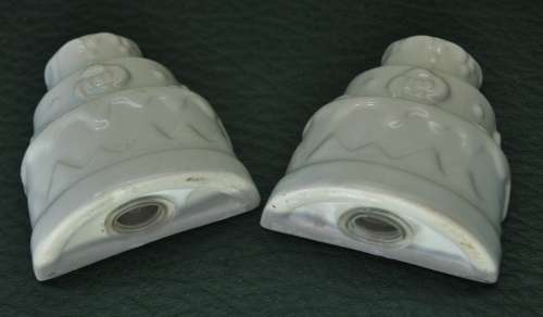 Collectible Porcelain Wedding Cake Salt and Pepper