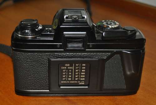 Vintage Minolta X-700 Camera with accessories