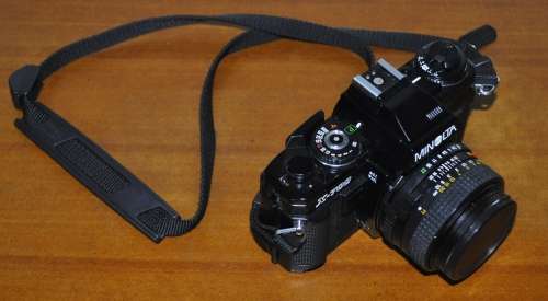 Vintage Minolta X-700 Camera with accessories