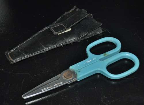Vintage Gardenia 370 Stainless Steel (Edelstahl Rostfrei) Garden Pruners with belt pouch