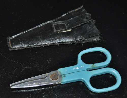 Vintage Gardenia 370 Stainless Steel (Edelstahl Rostfrei) Garden Pruners with belt pouch