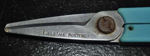 Vintage Gardenia 370 Stainless Steel (Edelstahl Rostfrei) Garden Pruners with belt pouch