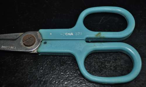 Vintage Gardenia 370 Stainless Steel (Edelstahl Rostfrei) Garden Pruners with belt pouch