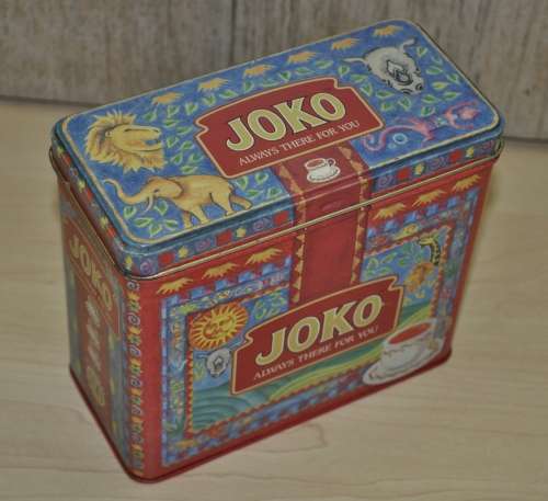 Collectible Joko Tea Caddy Tin