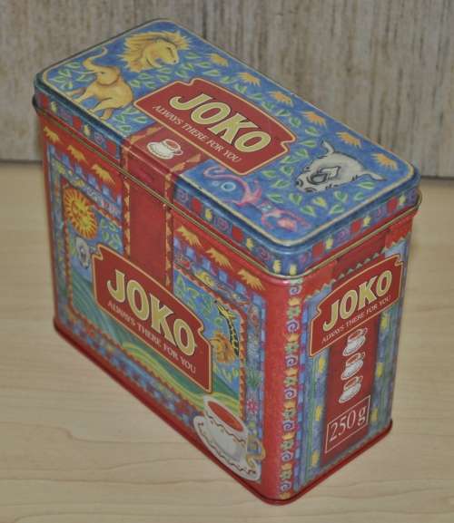 Collectible Joko Tea Caddy Tin