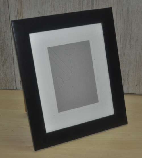 Mid-century, Modern Style Wooden Photo Frame