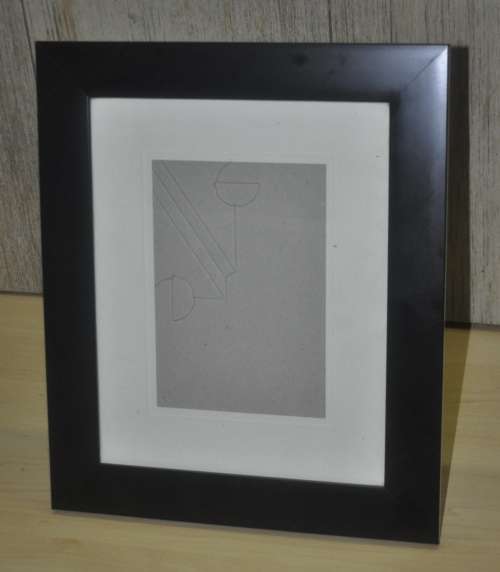 Mid-century, Modern Style Wooden Photo Frame