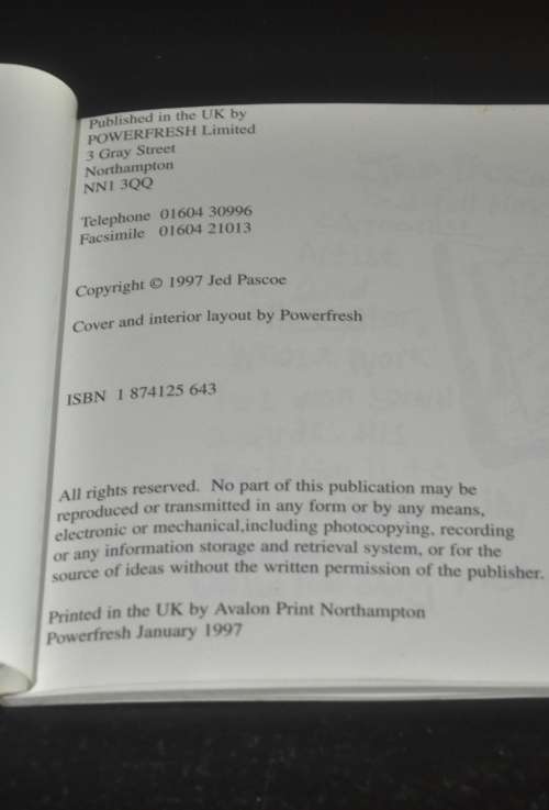 `You don`t have to be MAD to be 40... but it helps. For her.` by Jed Pascoe ISBN 1874125643